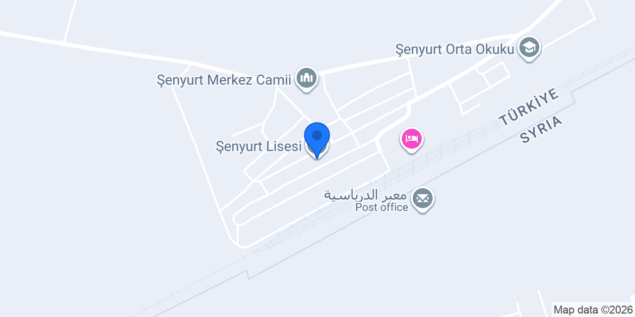 Şenyurt Lisesi konumu