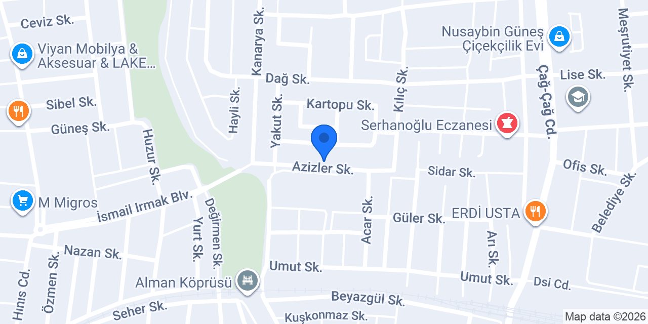 Çetin Boya konumu