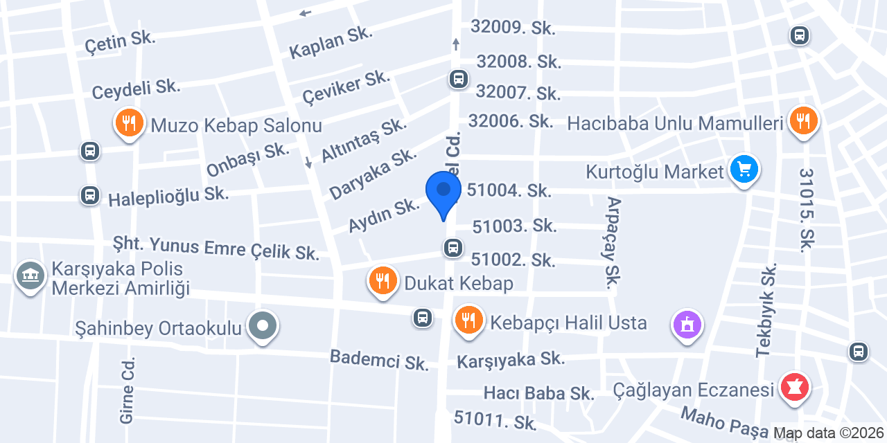 Burcu Et Market konumu