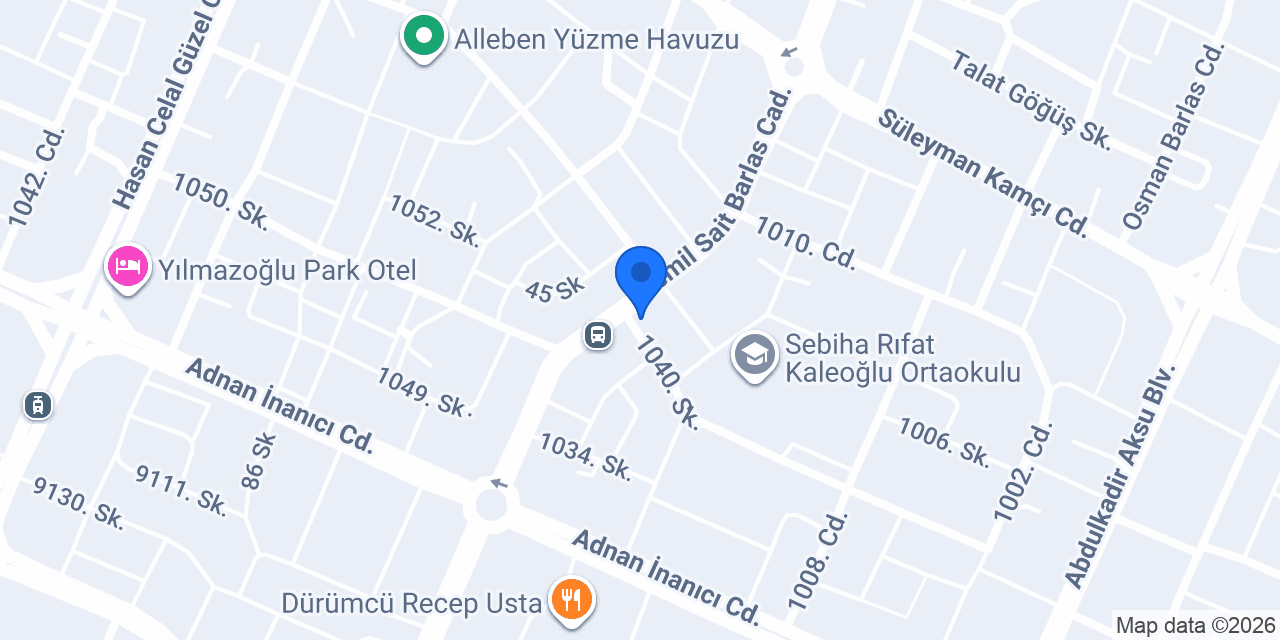 AHM SALON konumu