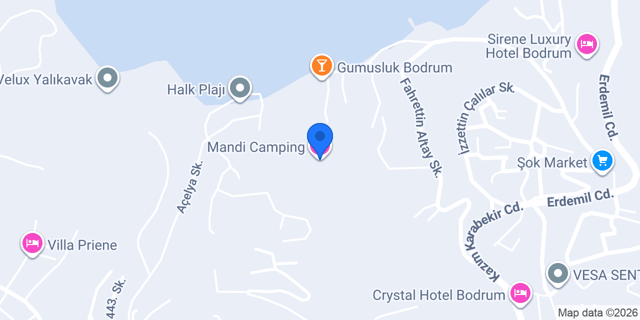 Mandi Camping konumu