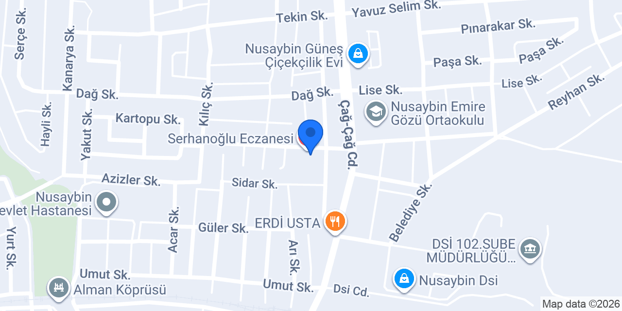 Dursun Teknik Servis konumu