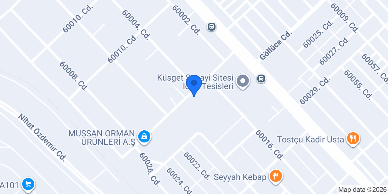 Erdem Lastik A.Ş. konumu