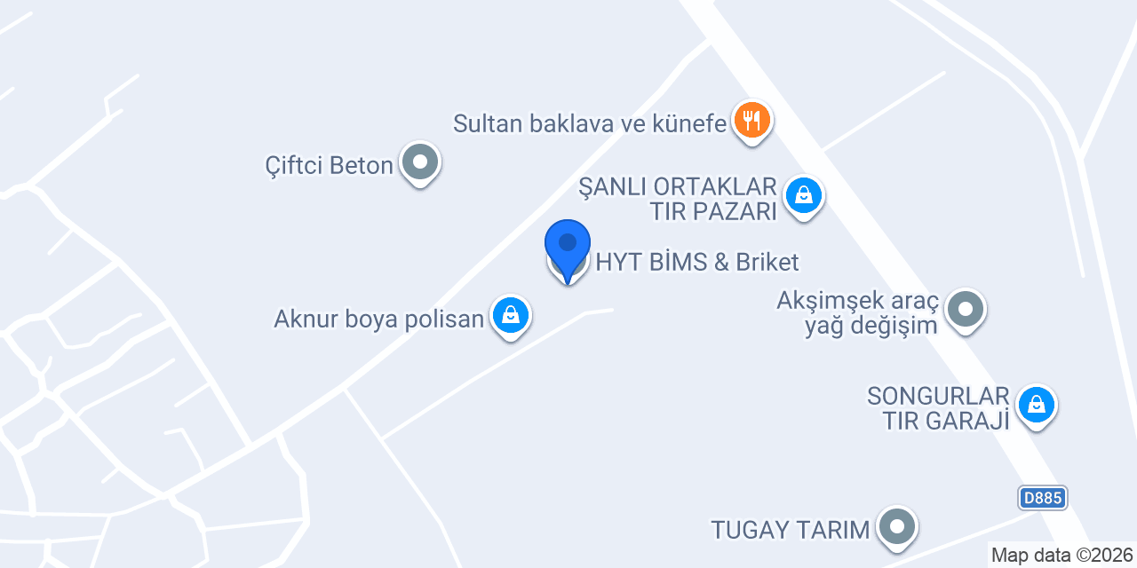 HYT BİMS & Briket konumu