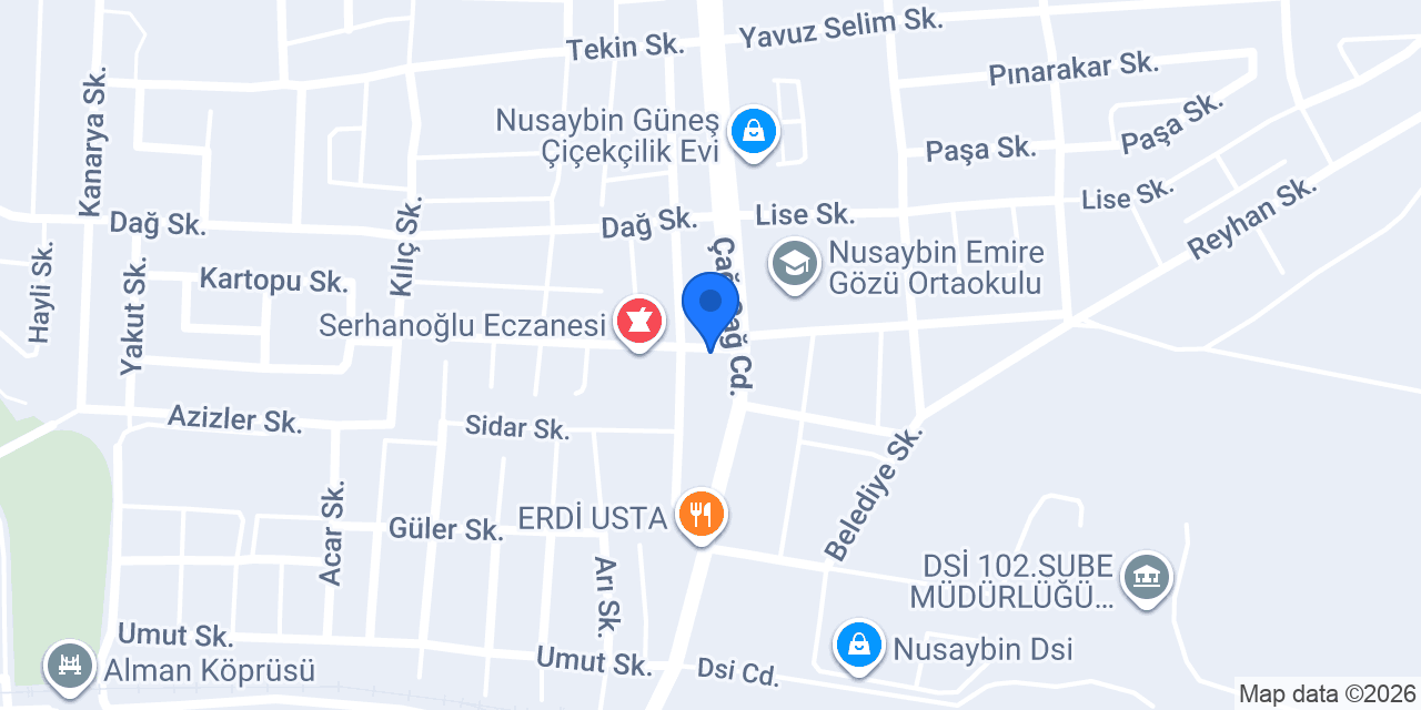Abdulkadir Paşa Mahallesi Muhtarlığı konumu