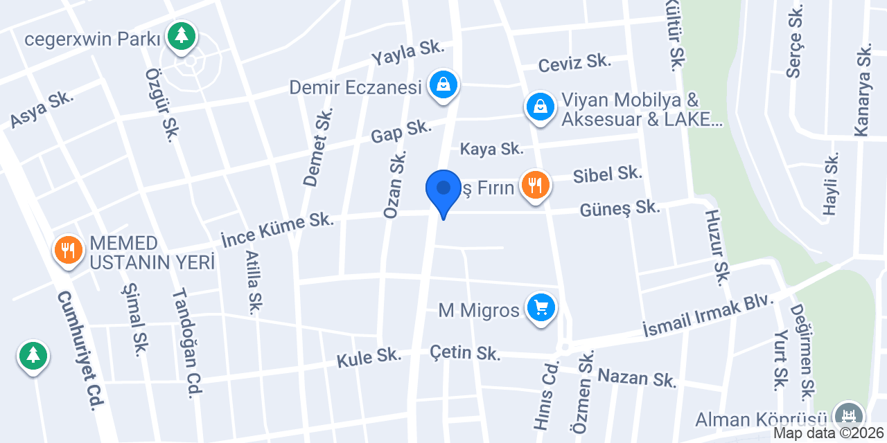 ZeytinDalı Dürüm Evi konumu