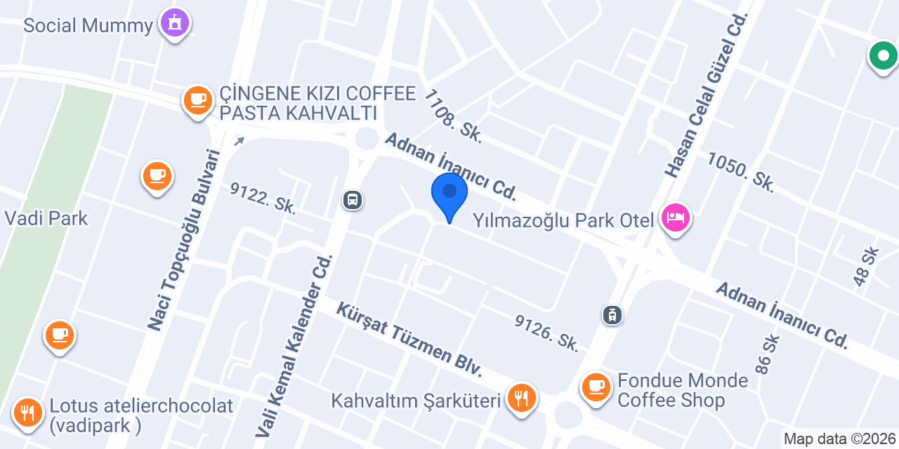 ÖZKA Dekorasyon konumu