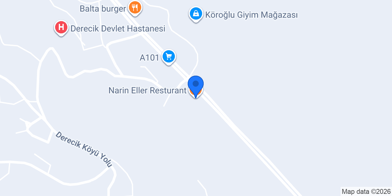 Narin Eller Resturant konumu