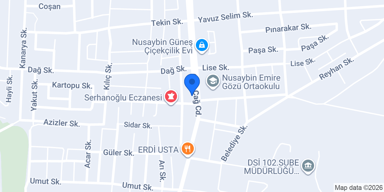 Şimşek Kitap Kırtasiye konumu