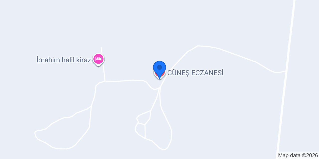GÜNEŞ ECZANESİ konumu
