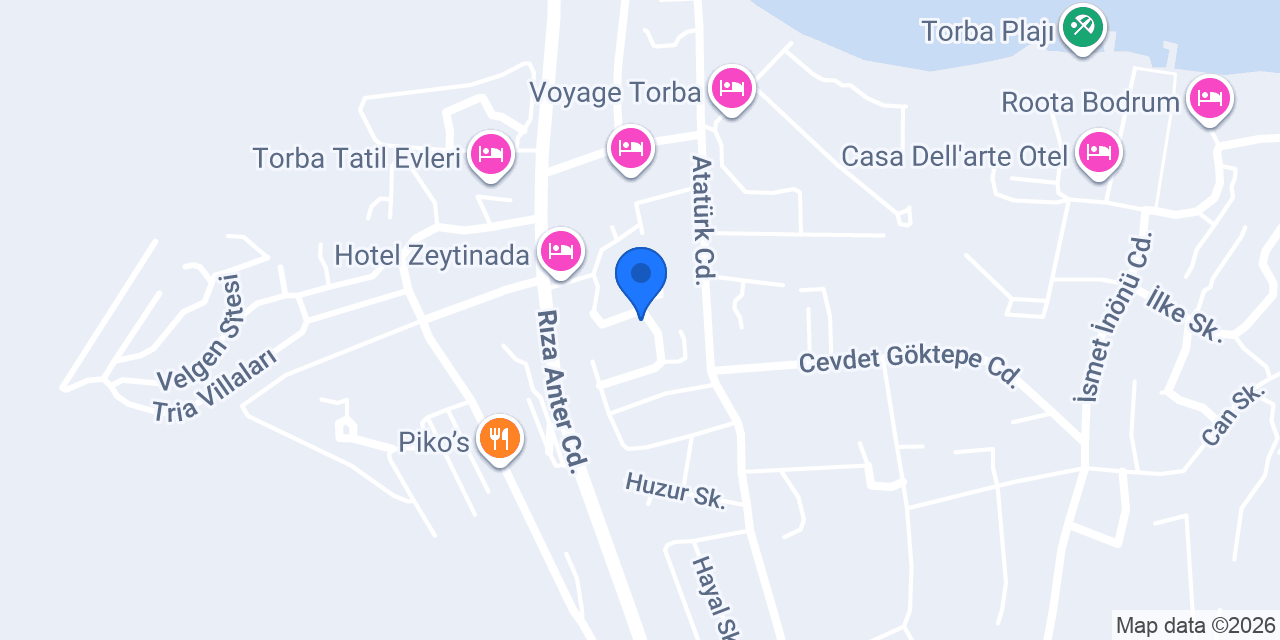 Zeytinada Olive Spa konumu