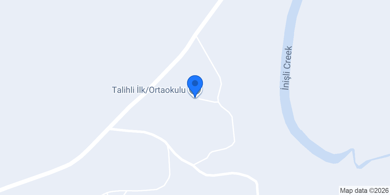 Talihli İlk/Ortaokulu konumu