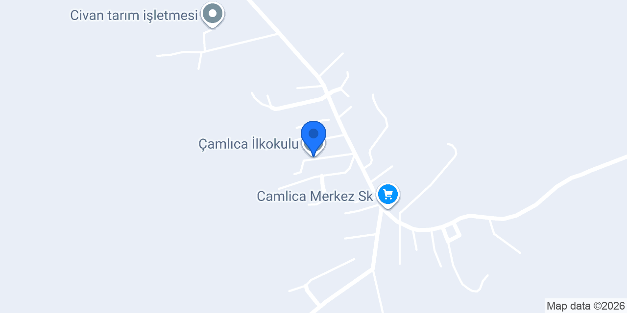 Çamlıca İlkokulu konumu