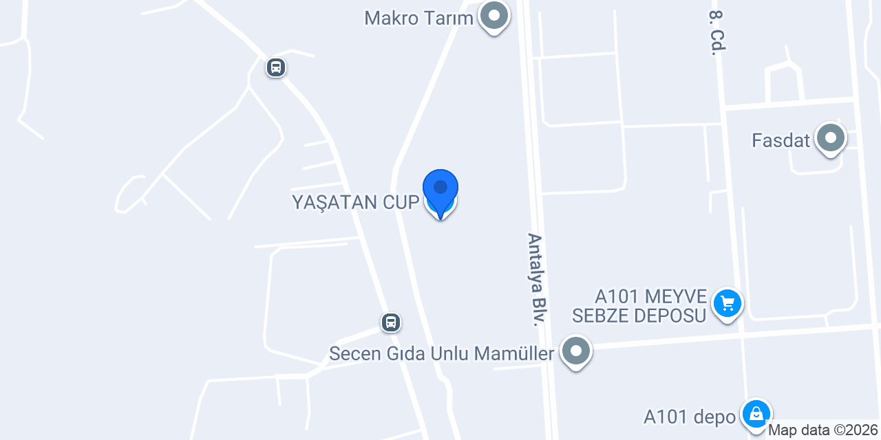 YAŞATAN CUP konumu