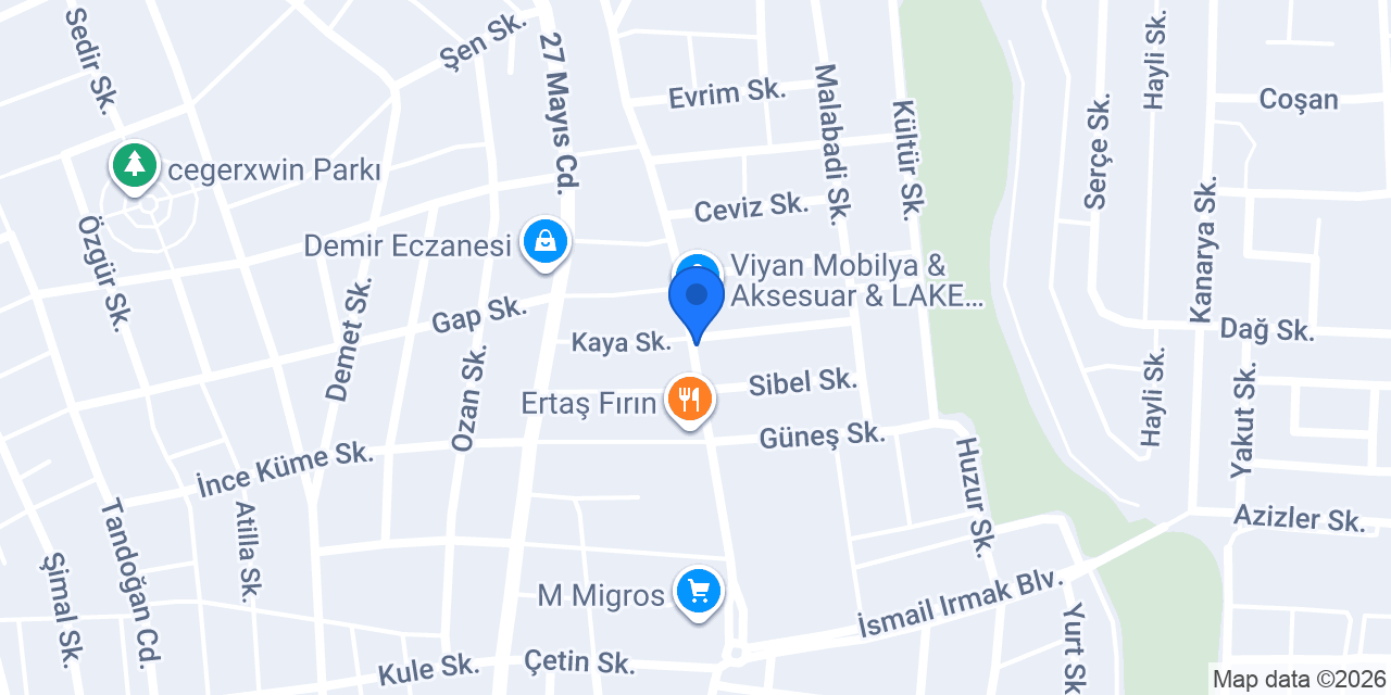 Av. Beritan TASMAN konumu