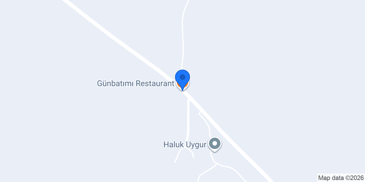 Günbatımı Restaurant konumu