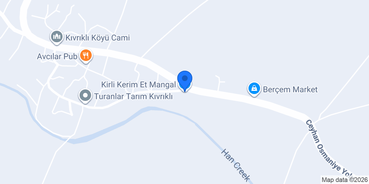 Kirli Kerim Et Mangal konumu