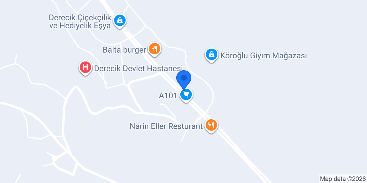 PİDECİM Derecik konumu