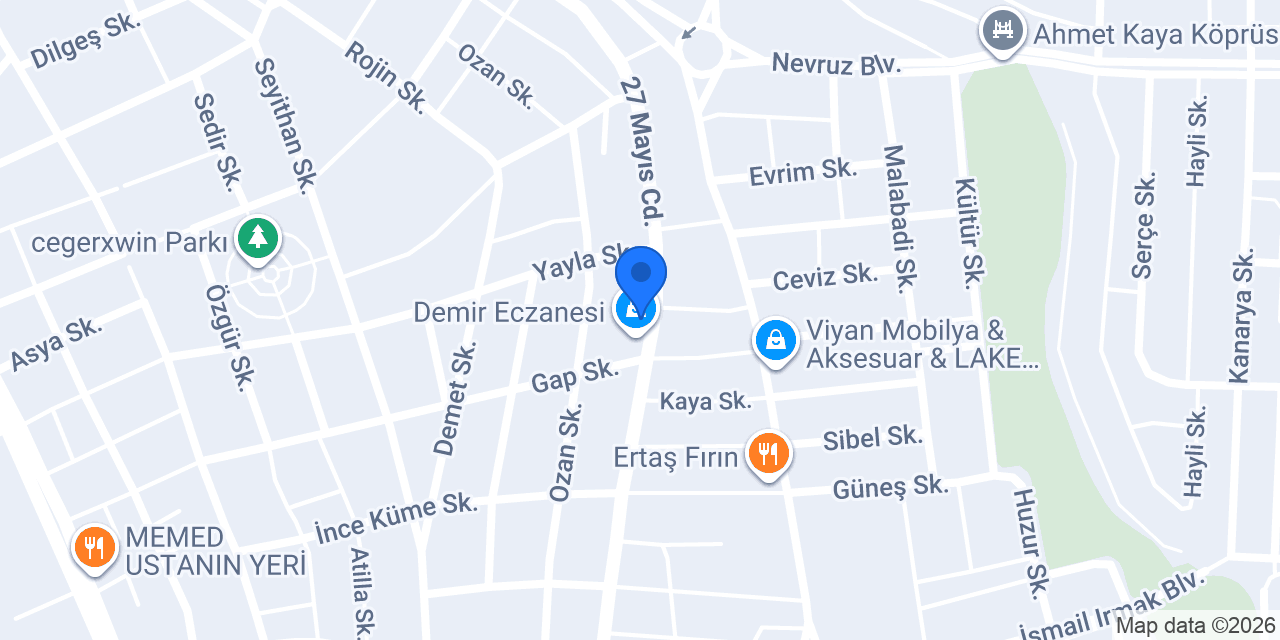 Dilan Eczanesi konumu