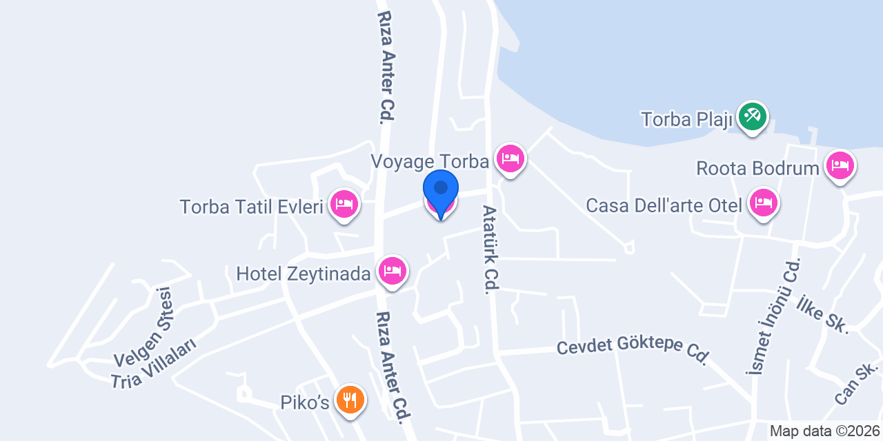 Voyage Torba Private konumu