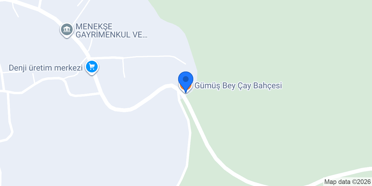 Gümüş Bey Çay Bahçesi konumu