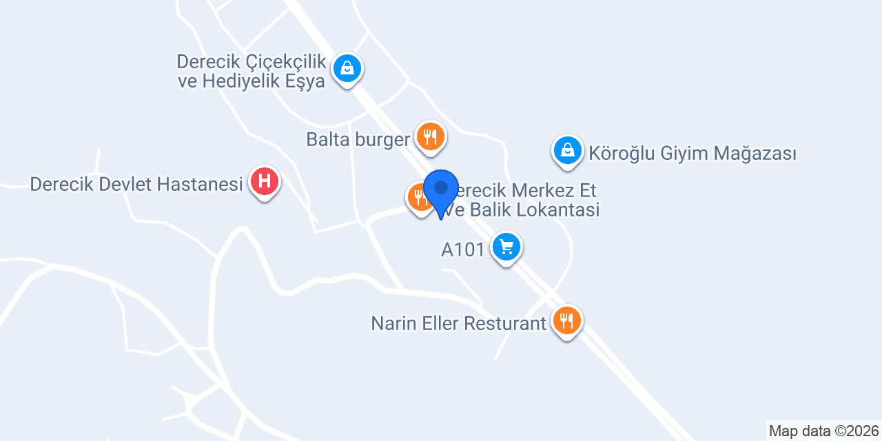 Derecik Store konumu