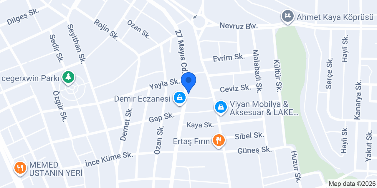 Marshall - Akdoğan Ticaret konumu