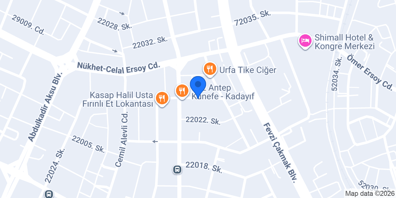 Anadolu Özel Öğretim Kursu konumu