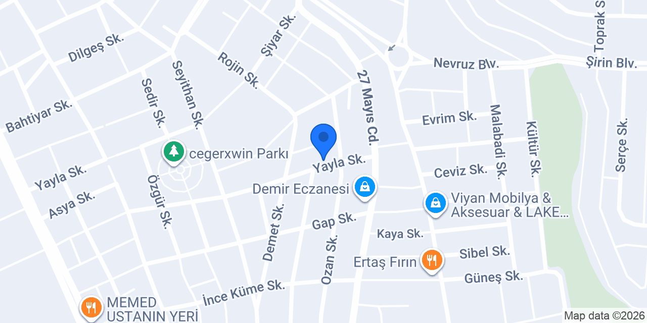 Nudem Mobilya Dekorasyon konumu