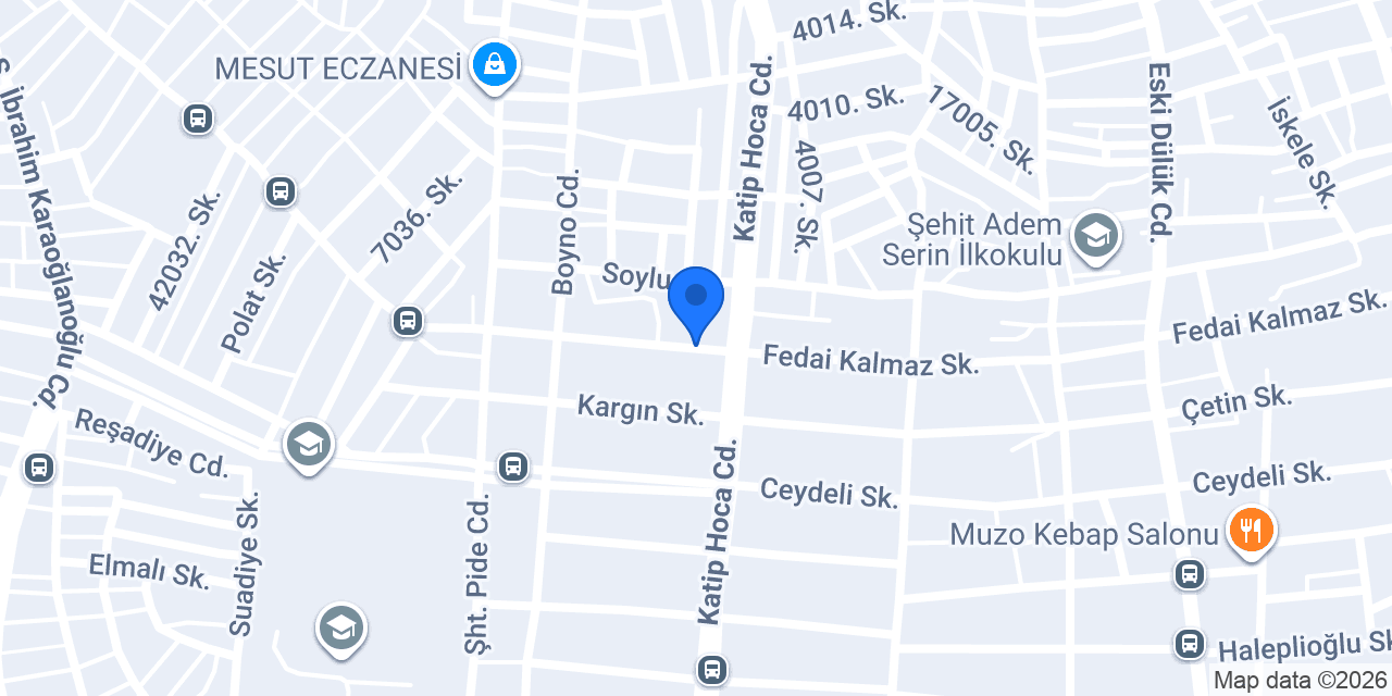 Önder Pastaneleri konumu