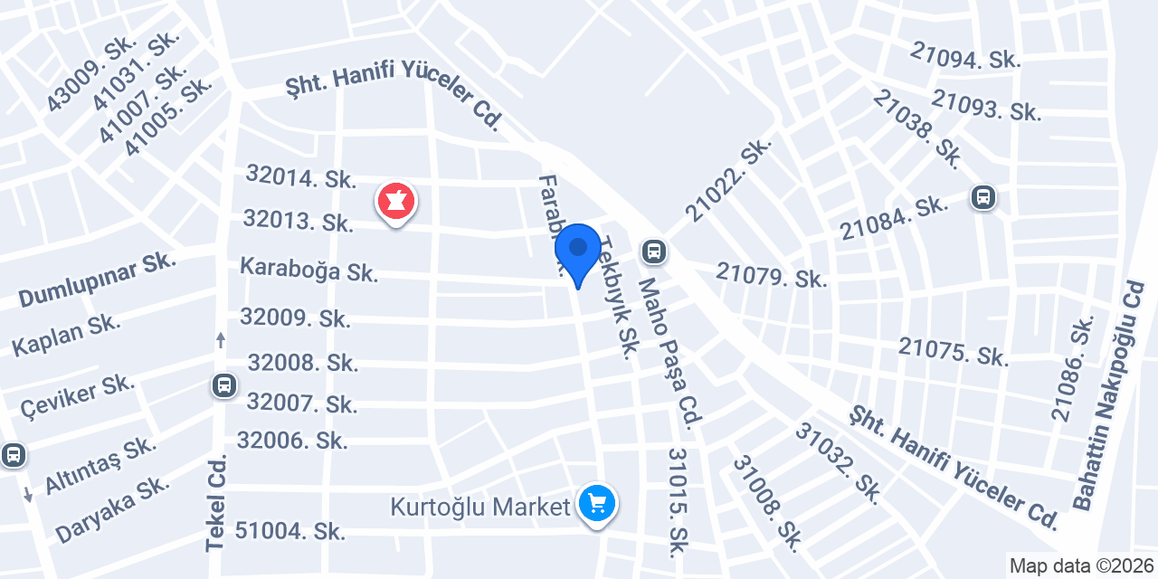 Yezdan Ticaret konumu