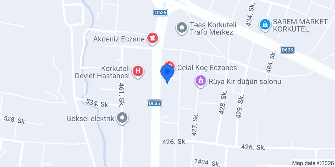 BÜYÜKYANAR ECZANESİ konumu