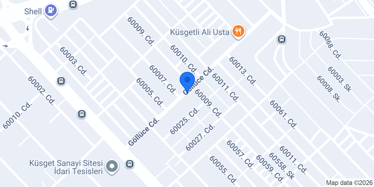Öz Güven Oto Cam konumu