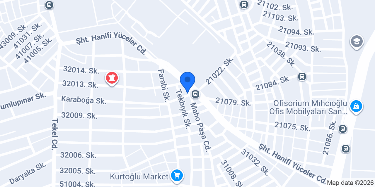 Gül Simit Evi konumu