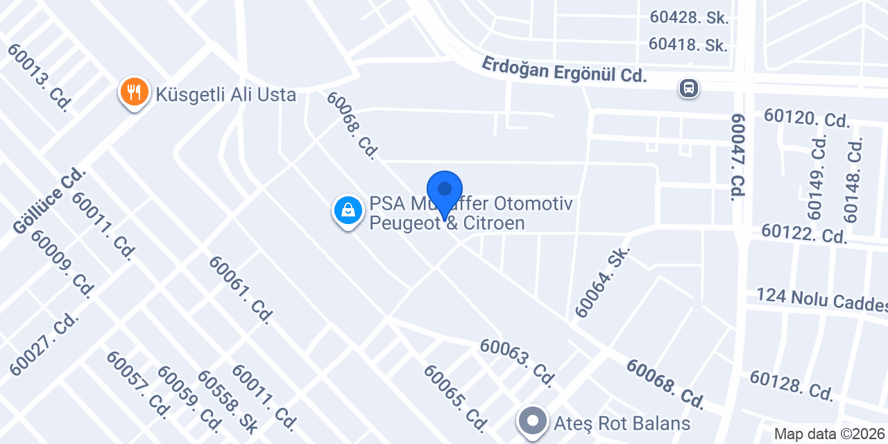 LÜX MARKA AUTO HASAR ONARIM konumu