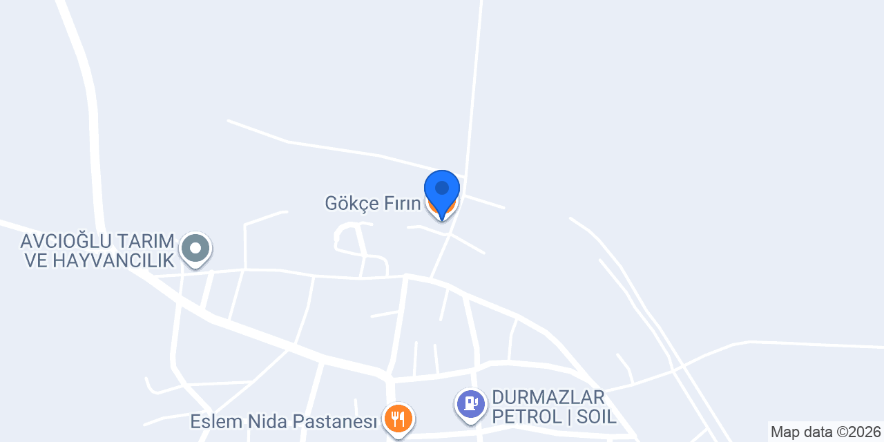 Gökçe Fırın konumu