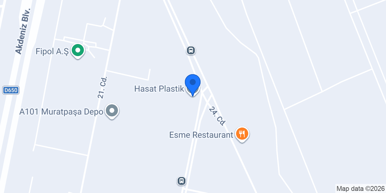 Hasat Plastik konumu