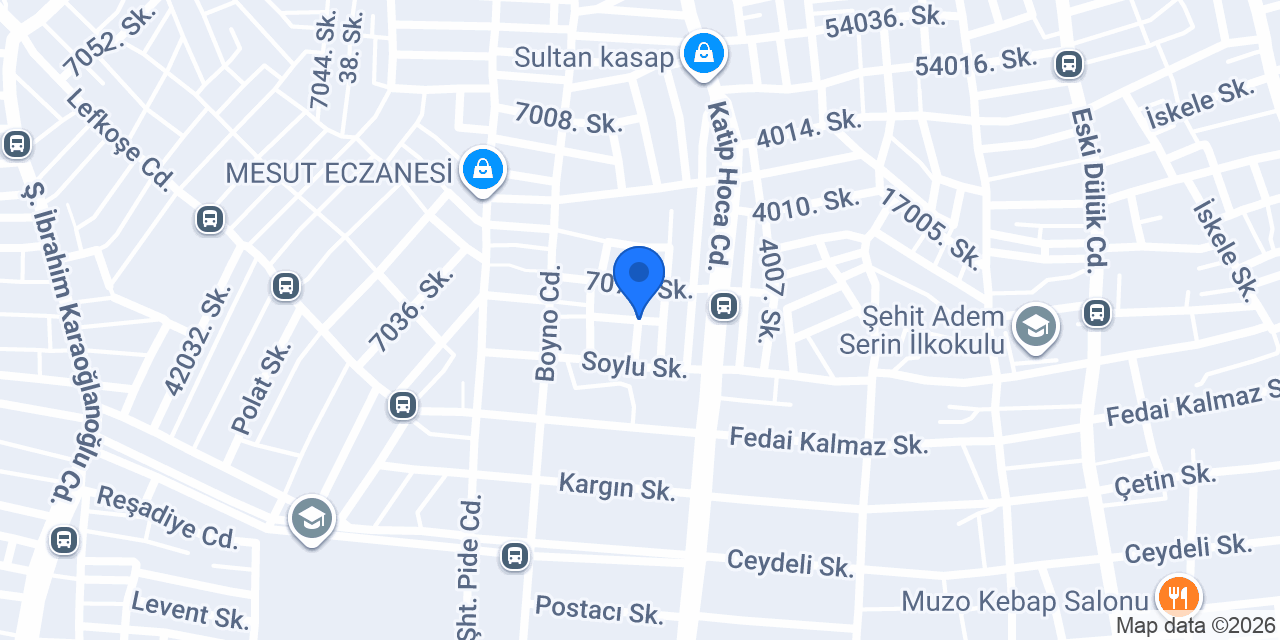 Bsm Çiçekçilik konumu