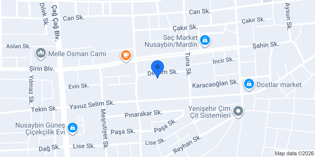 Nusaybin Kombi Servisi konumu