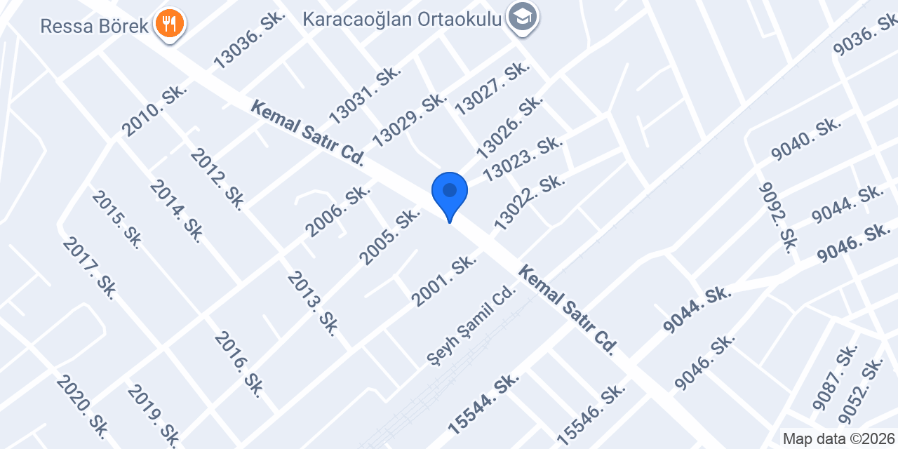 kalender inşaat konumu