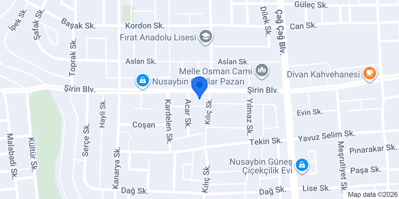 Nusaybin Acar Taksi konumu