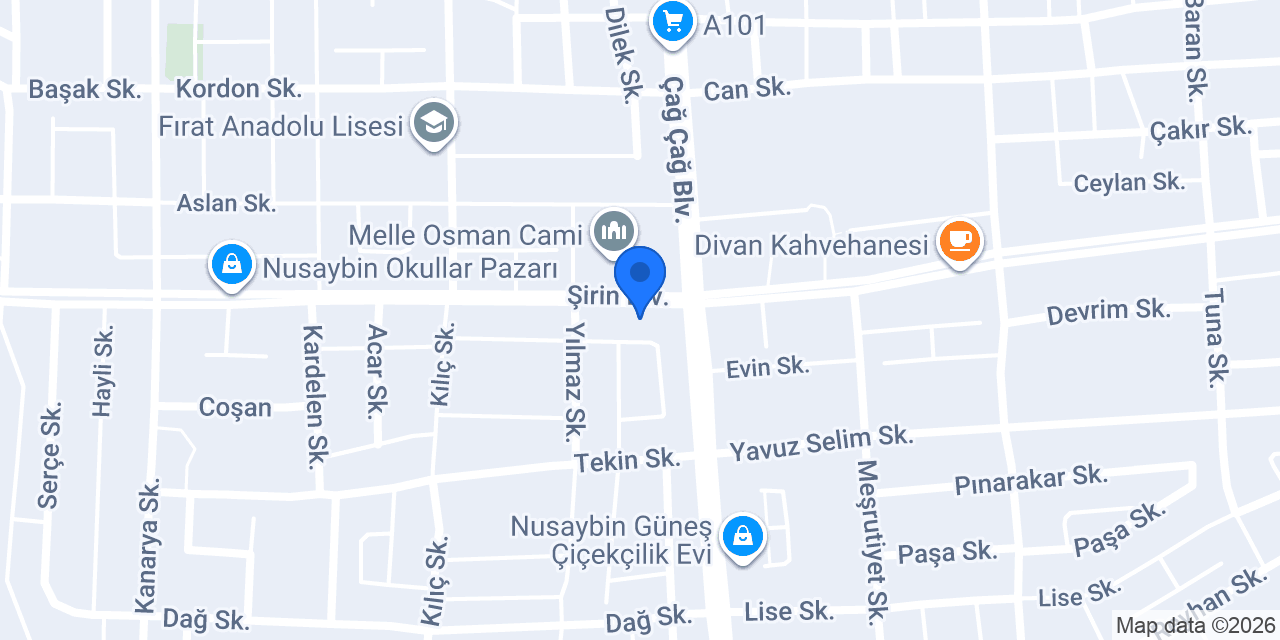 Çınar Sigorta konumu
