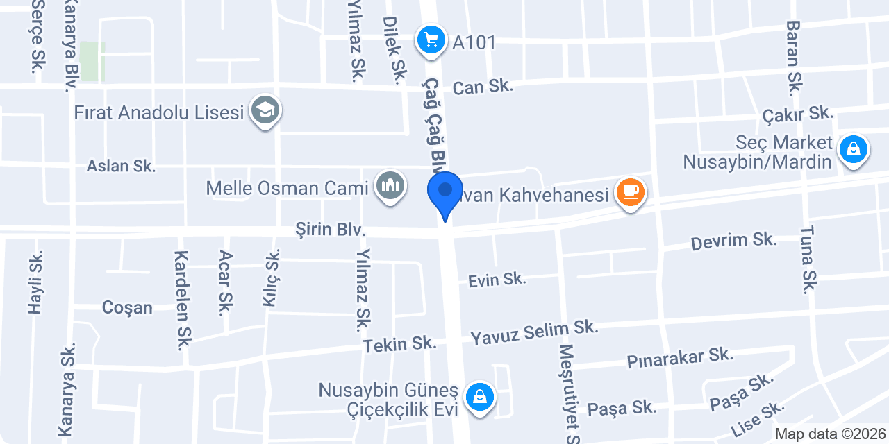 Rengin Boya ve Dekorasyon konumu