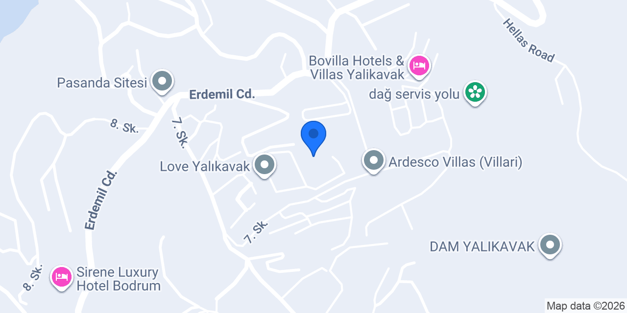 Doruk Villas konumu