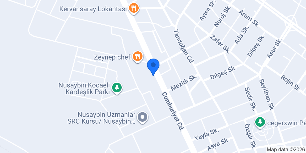 Ekleristan Nusaybin konumu