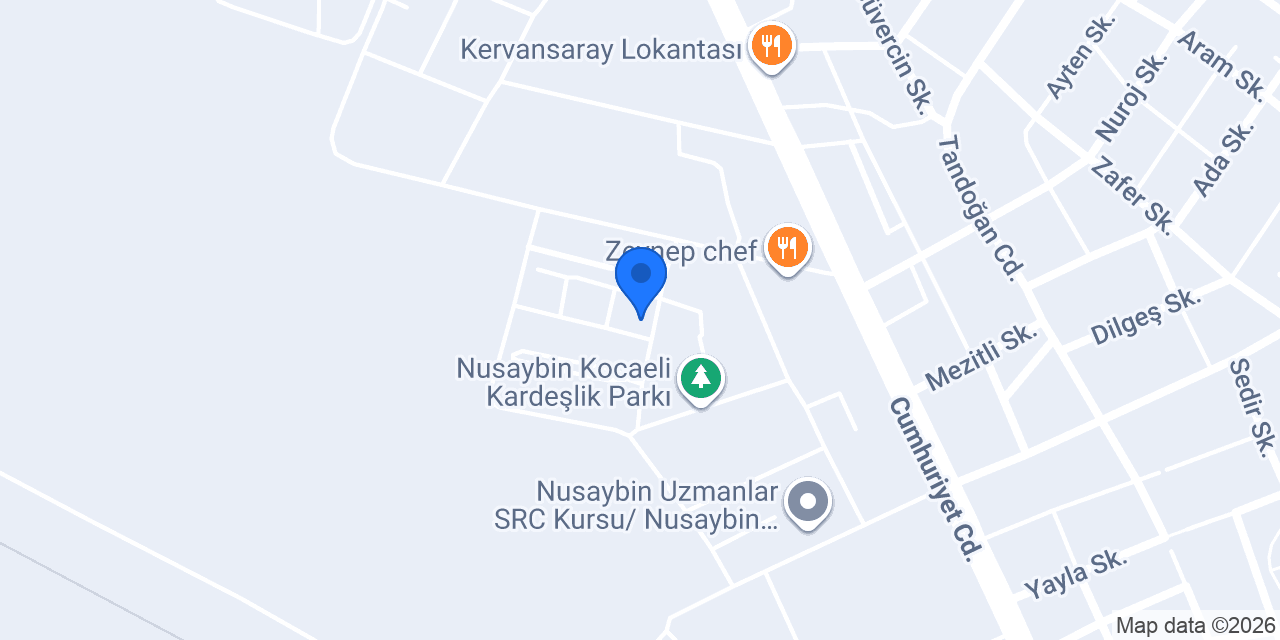 Lavinia Davet Evi Nusaybin konumu