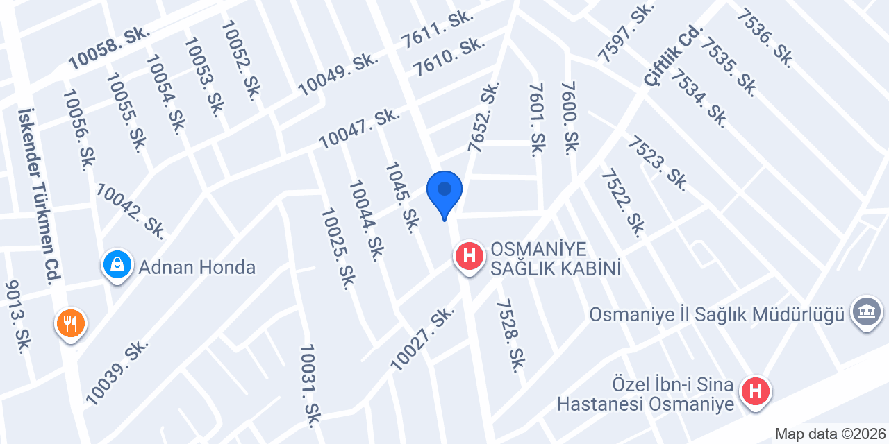 Gülhan Eczanesi konumu