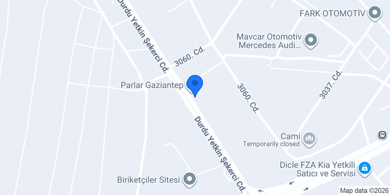 Parlar Otomotiv konumu