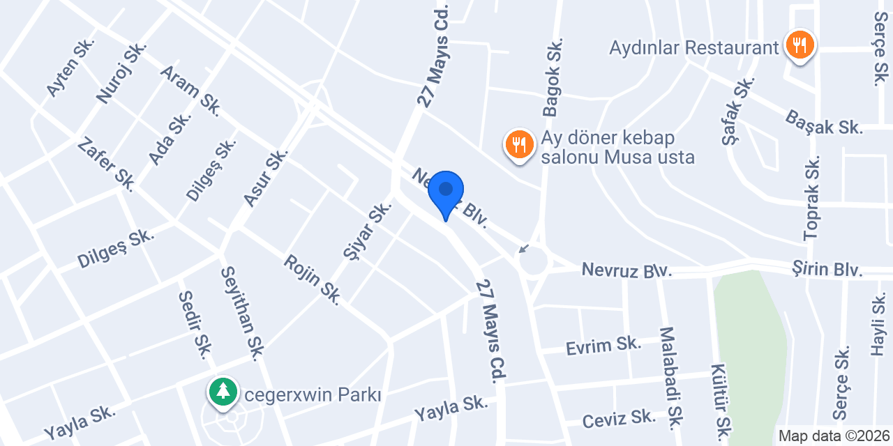 Velit Dundar & Abdullah Ürün Diş Kliniği konumu
