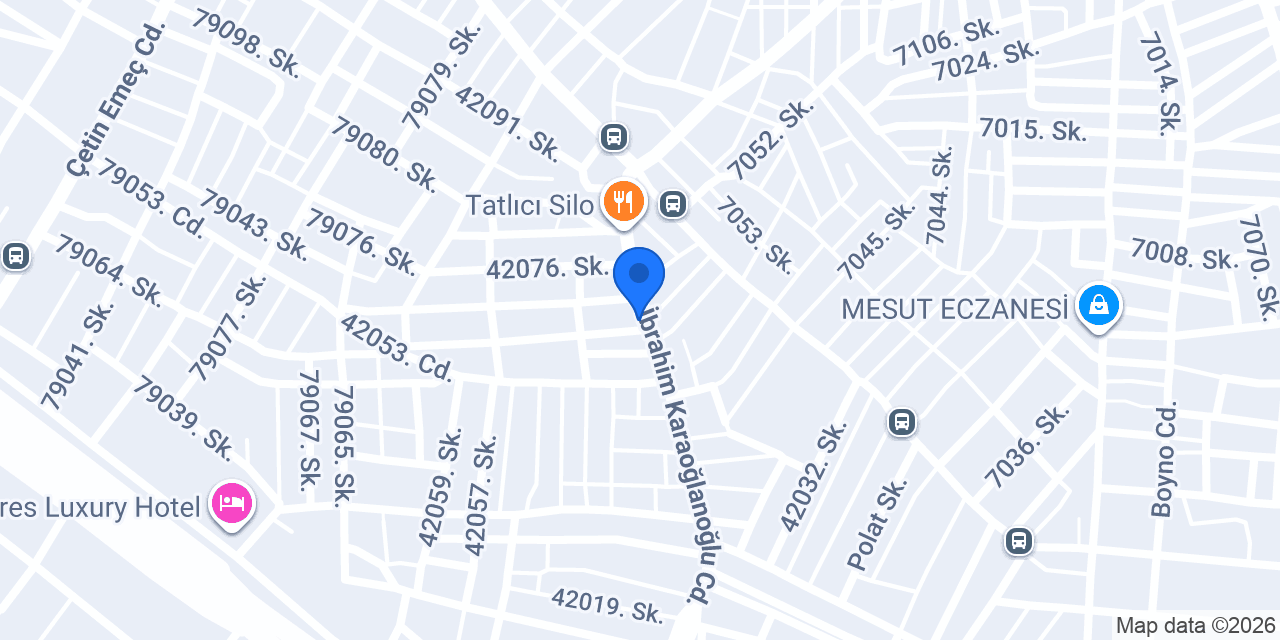 Alaparmak Mobilya konumu